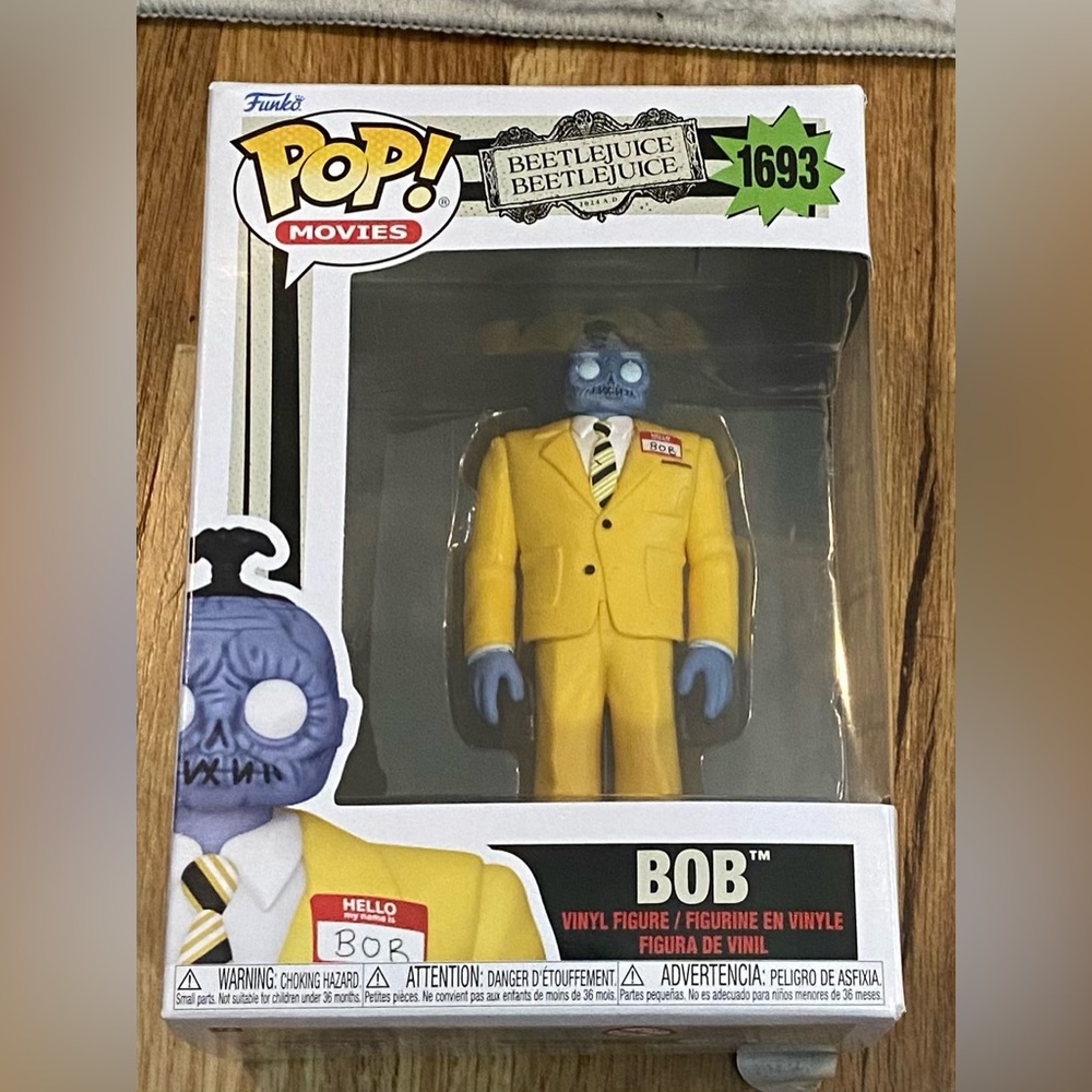 Funko POP Movies: Beetlejuice Beetlejuice - Bob New In Box - Picture 4 of 4